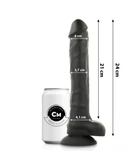 COCK MILLER - SILIKON DICHTE COCKSIL ARTIKULIERBAR SCHWARZ 24 CM