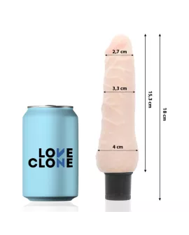 Loveclone Sven Selbstschmierender Vibrator 18,5 cm - Ø 3,3 cm