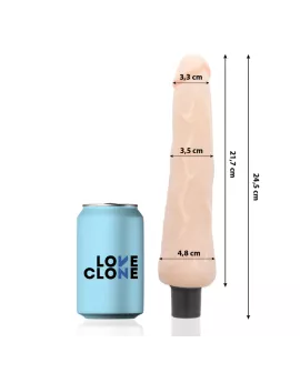 Loveclone Ragnar Selbstschmierender Vibrator 24,5 cm - 3,5 cm