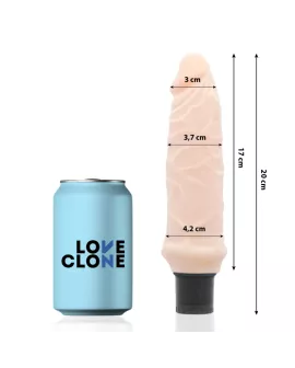 Loveclone Ivar Selbstschmierender Vibrator 20 cm - Ø 3,7 cm