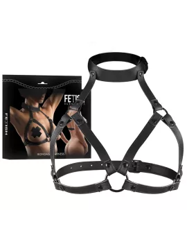 FETISH SUBMISSIVE BONDAGE - VERSTELLBARER BRUSTGURT