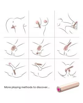 ARMONY - GESPANNUNGSKOPF-VIBRATOR-KUGEL GOLDEN 2 CM x 8.8 CM