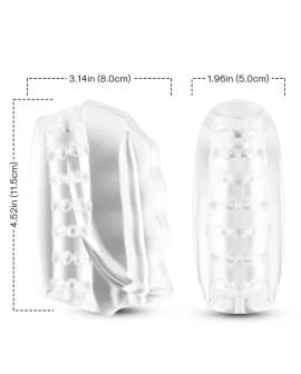 ARMONY - MASTER MASTURBATOR & VIBRATOR TRANSPARENT