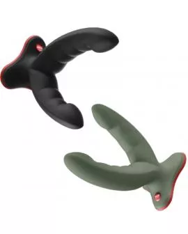 FUN FACTORY - RYDE DOPPELDILDO & MASSAGER GRÜN