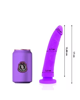 Delta Club Toys Lila Dildo - Medizinisches Silikon 17 cm Ø 3 cm