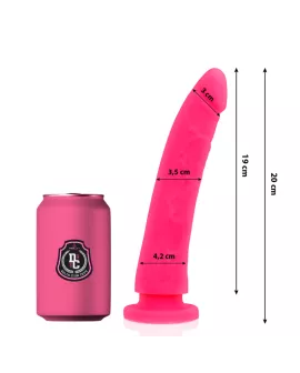 Delta Club Toys Rosa Dildo Medizinisches Silikon 20 cm - Ø 4 cm