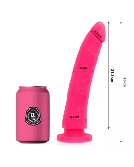 Delta Club Toys Rosa Dildo - Medizinisches Silikon 23 cm Ø 4,5 cm