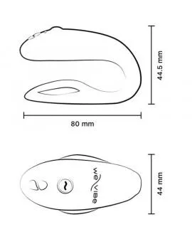 WE-VIBE - SYNC O FLEXIBLER VIBRATOR MIT FERNBEDIENUNG DUNKELGRÜN