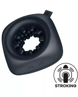 Satisfyer - Ring-Stroker-Masturbator mit Vibrator
