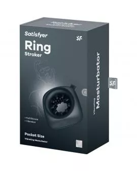 SATISFYER - RING STROKER MASTURBATOR & VIBRATOR