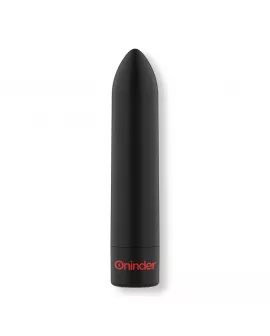 ONINDER - BERLIN BULLET VIBRATOR SCHWARZ 9 MODI 8,5 X 2 CM - KOSTENLOSE APP