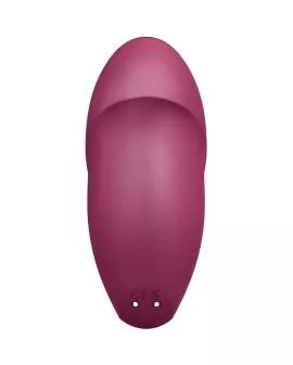 Satisfyer - Tap & Climax 1 Auflegvibrator Rot