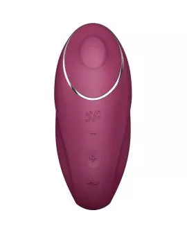 Satisfyer - Tap & Climax 1 Auflegvibrator Rot