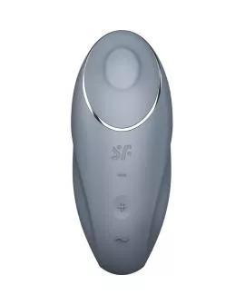 Satisfyer - Tap & Climax 1 Auflegvibrator Grau