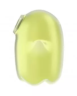 SATISFYER - GLOWING GHOST AIR PULSE & VIBRATOR GELB