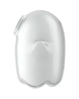SATISFYER - GLOWING GHOST AIR PULSE & VIBRATOR WEISS