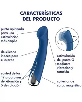 Satisfyer - Spinning G-Spot 1 Rotator Vibrator Blau