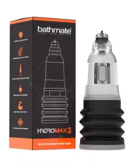 Bathmate Hydromax 3 Transparent - Hydro Penispumpe