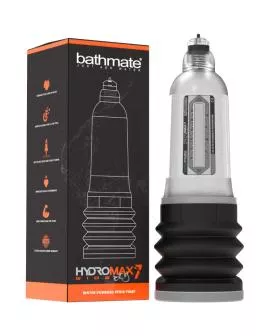 Bathmate Hydromax 7 Wide Boy X30 Transparent - Penis Pumpe