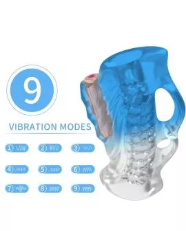 ARMONY - MASTURBATOR FINGER & VIBRATOR BLAUER GRADIENT