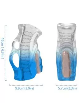 ARMONY - MASTURBATOR FINGER & VIBRATOR BLAUER GRADIENT