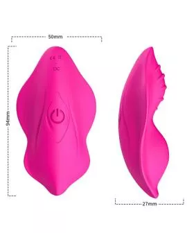 ARMONY - WHISPER TRAGBARES HÖSCHEN VIBRATOR MIT FERNBEDIENUNG FUCHSIA