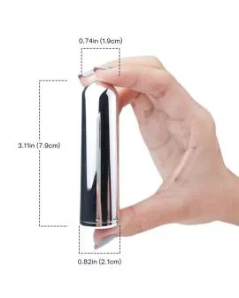ARMONY - VIBRATOR-KUGEL SILBER 2.1 CM X 7.9 CM