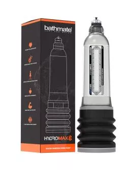 Bathmate Hydromax 8 Klar - Hydro Penis Pumpe