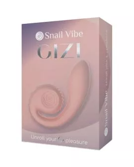 Gizi Snail Vibe - Rosa Dual Stimulator Vibrator