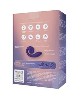 GIZI Snail Vibe - Dualer Stimulator in Lila