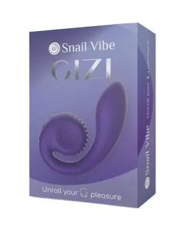 GIZI Snail Vibe - Dualer Stimulator in Lila