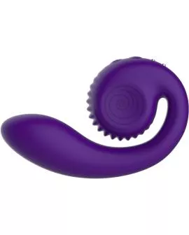 GIZI Snail Vibe - Dualer Stimulator in Lila