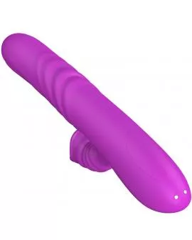 ARMONY - ANGELIA MULTIFUNKTIONSVIBRATOR MIT STIMULIERENDEM ZUNGENVIOLETTEN WÄRMEEFFEKT