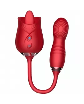 ARMONY - DELIGHT FLOWER VIBRATOR & BUMPING MIT ROTER ZUNGE