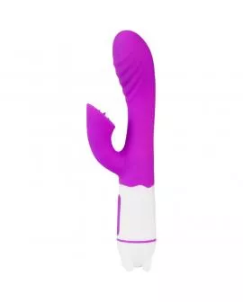 ARMONY - GLÜCKLICHER VIBRATOR & STIMULATOR MIT VIOLETTER WIEDERAUFLADBARER ZUNGE