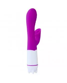 ARMONY - GLÜCKLICHER VIBRATOR & STIMULATOR MIT VIOLETTER WIEDERAUFLADBARER ZUNGE