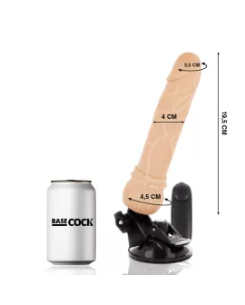 Basecock - Realistischer Vibrator mit Fernbedienung 19,5 cm