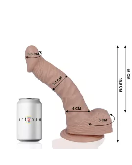 MR INTENSE Realistischer Penis-Dildo 19,8 cm - 3,2 cm Umfang