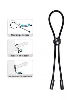 Pretty Love Cord-Penisring und Hoden - Erotik