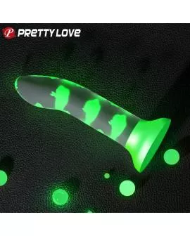 Pretty Love - Magischer Nacht-Dildo Leuchtend Grün