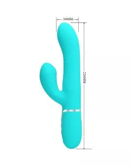 Pretty Love - Multifunktions-G-Spot-Vibrator Aqua Grün