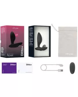 We-Vibe - Ditto+ Anal Plug Vibrator Schwarz