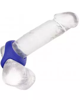 CALEXOTICS - ADMIRAL COCK BALL DUAL RING BLAU