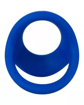 CALEXOTICS - ADMIRAL COCK BALL DUAL RING BLAU
