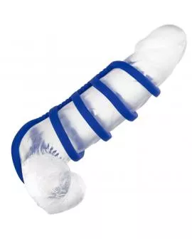 Calexotics Admiral Xtreme Cage Blau - Keuschheitskäfig