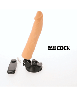 Basecock - Realistischer Vibrator mit Fernbedienung 21 cm
