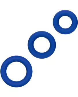 Calexotics Admiral Penisring-Set Blau - Erotik