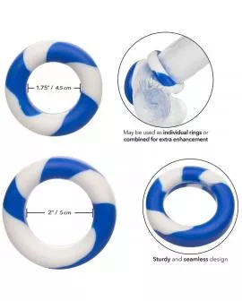 Calexotics Admiral Set - 2 Penisringe Erotik