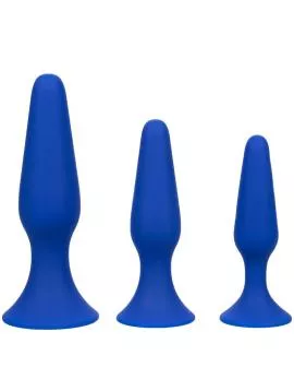 Calexotics - Admiral Kit 3 Analplug Blau
