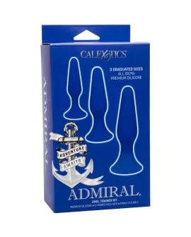 Calexotics - Admiral Kit 3 Analplug Blau